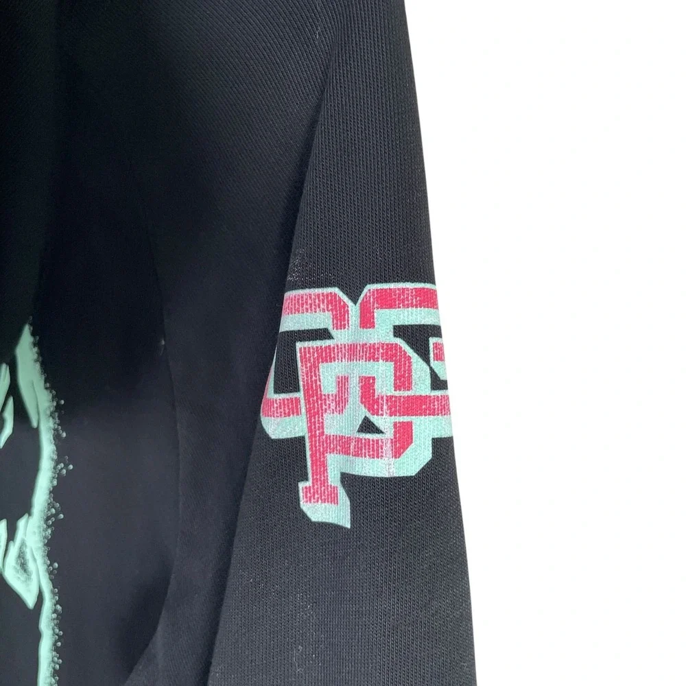 Nike‎ Jordan Dri-Fit Sport CP3 Chris Paul Graphic Hoodie Mens S Black Pullover